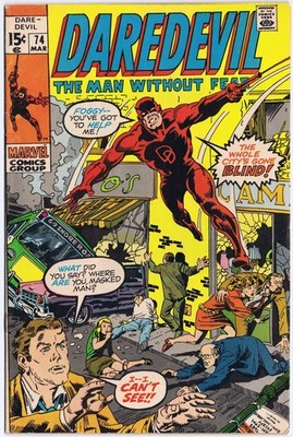 DAREDEVIL # 74 US Marvel Comic 1971