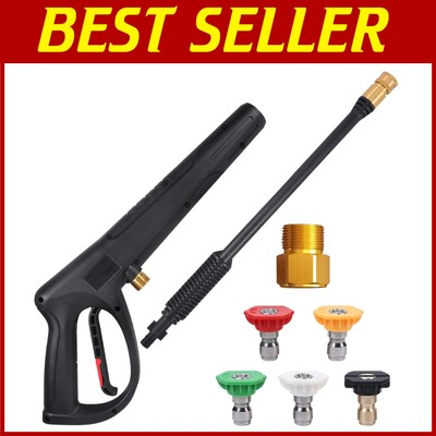 #ad #ad Premium Pressure Washer Gun with Extension Wand amp; 5 Nozzle Tips for All Brands $68.65