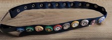 Vtg Little Earth Bottle Cap Belt Seat Buckle Size 38/40 Rubber Retro Punk Rock