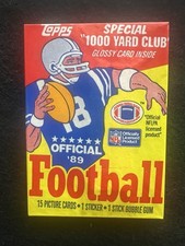 1989 Topps Football Wax Pack