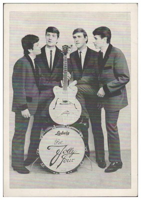 Y28848/ The Jolly Four Beat- Popgruppe Autogrammkarte 1966
