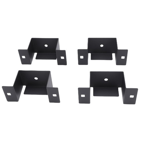 4 Pcs Trailer Stake Pocket Bracket High Strength Carbon Steel Trailer Rail Brack - Picture 10 of 24