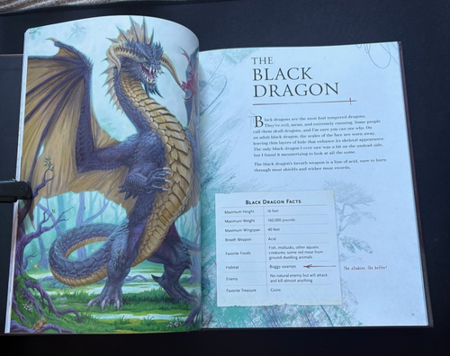 Dungeons & Dragons 5th Edition Book THE PRACTICALLY COMPLETE GUIDE TO DRAGONS - Picture 3 of 9