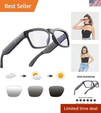 OHO Smart Bluetooth Glasses Polarized Sunglasses with Voice Control  UV Prot...