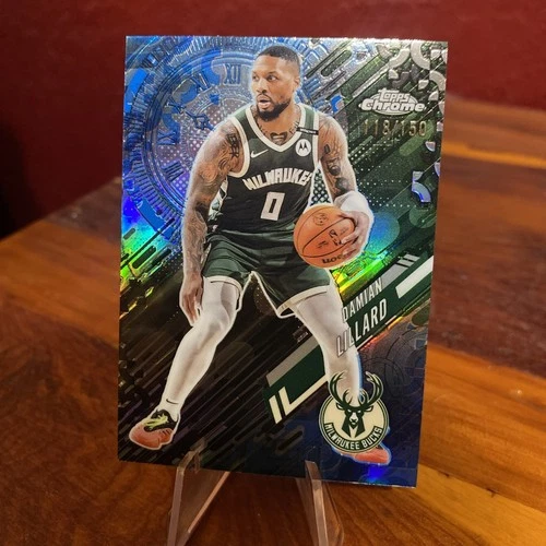 2025 Topps Chrome Damian Lillard Base (RAW)