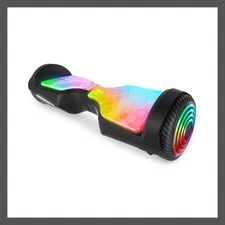 Jetson Teens Adults Hoverboard Bluetooth Speaker Lumino Black 12mph LED
