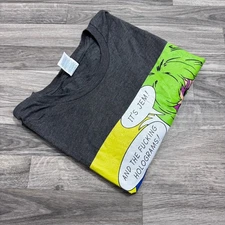 Vintage Jem Holograms Meme Tee Mens 3XL Gray 80s Cartoon