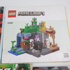 LEGO Manual Lot of 5 Ninjago DC Heroes Minecraft Creator Speed