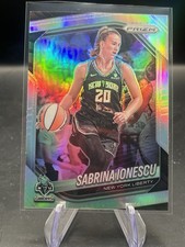 2025 Panini WNBA Prizm #19 Sabrina Ionescu Silver Prizm New York Liberty
