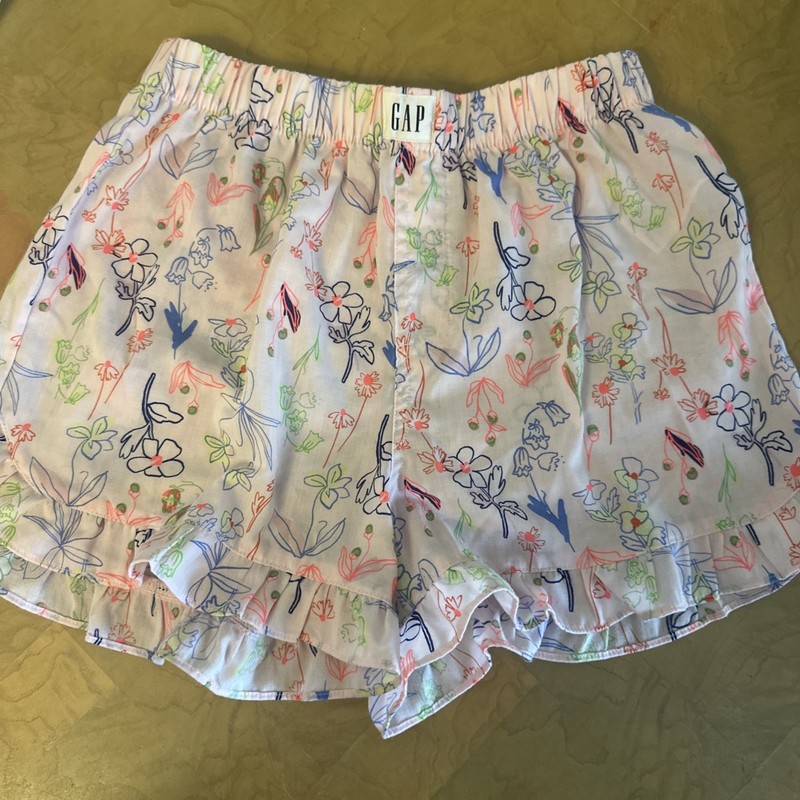 Gap Girls Size 14 Chic Floral Ruffle Shorts NWOT!