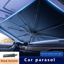 Folding Car Front Windshield Sun Shade Umbrella for UV Protection
