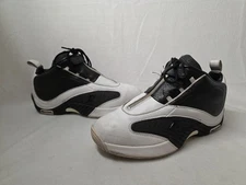 Reebok Allen Iverson Answer IV 4 Low Size 13 DMX FY9691 Black/White Reflectors