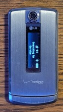 LG VX8700 - Silver and Gray  Verizon  Very Rare Cellular Flip Phone