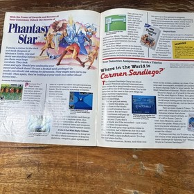 Vintage The Team Sega Newsletter #4 Fall 1988 Thunder Blade #6 Altered Beast