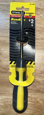 NOS Stanley Contractor Grade DynaGrip P2 Screwdriver 67-102 Made In England 1996