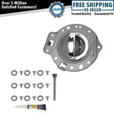 Door Handle & Bezel Kit Gray & Chrome Passenger RH for Commander