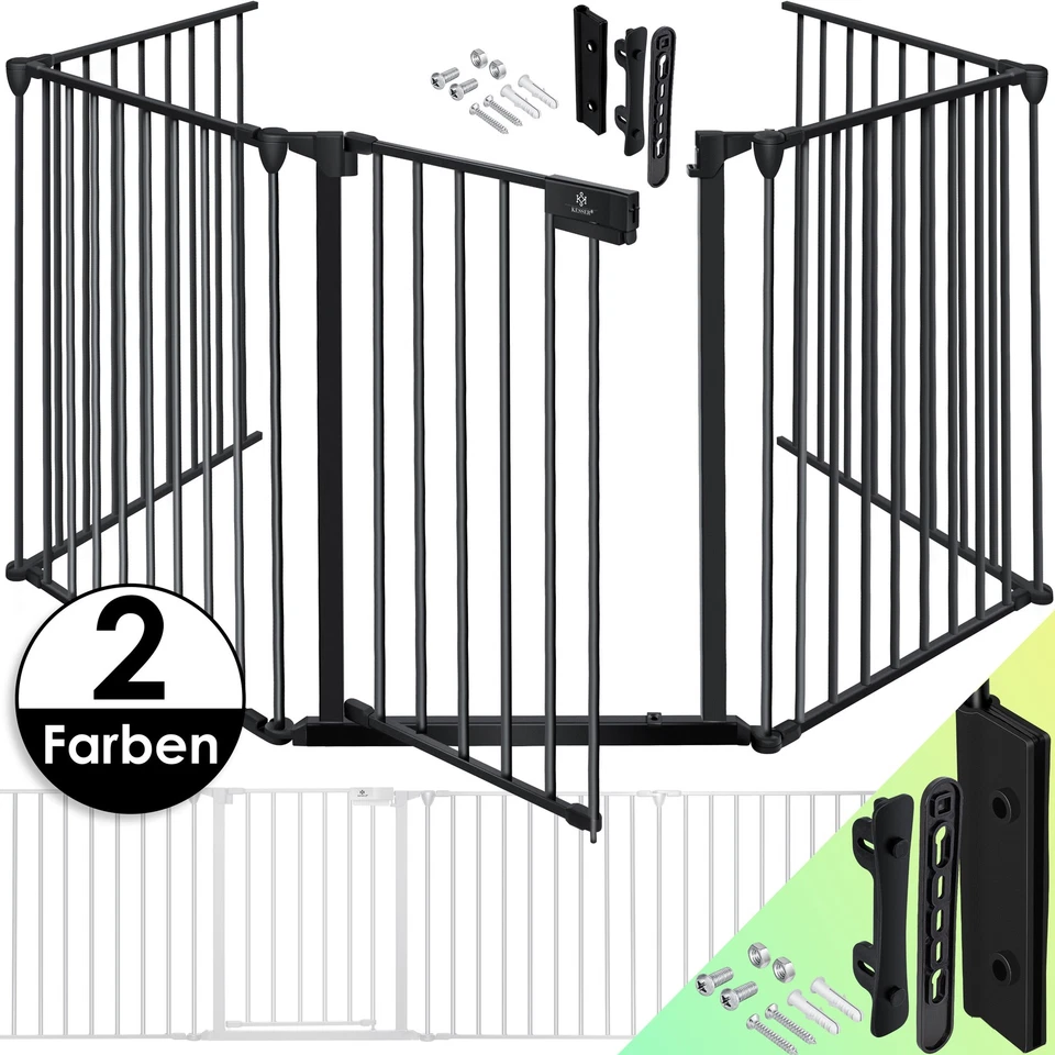 KESSER® Kaminschutzgitter Schutzgitter Ofenschutzgitter Türschutzgitter Baby
