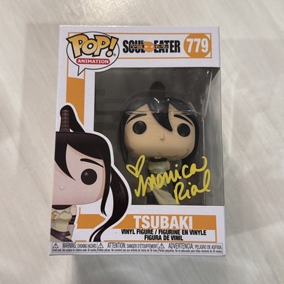 Monica Rial Soul Eater Tsubaki #779 Signed Funko Pop JSA Certified Authenticated