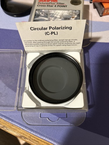 Sunpak 58mm PicturesPlus Filter (CPOL) Circular Polarizer Lens - Picture 2 of 2