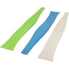 3 Pack Kitchen Cleaning Scraper Plastic Tool Scratch-Free Pan Hob Label Remover