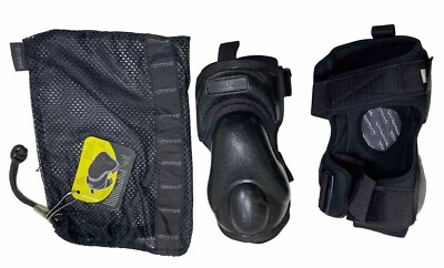 GRAND Power Slide [ SR MEDIUM ] KNEE GUARDS Vintage Skater BMX Vert Aggressive