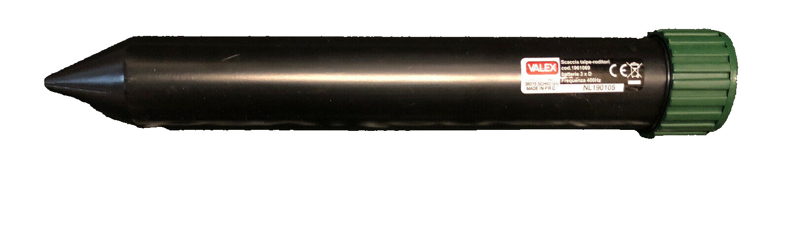 VALEX Roedor de Mover Scaccia Ratones Topos Ultrasonido con Batería COD.1961069