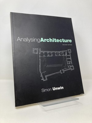 Analysing Architecture by Simon Unwin First 1st Edition LN PB 2003