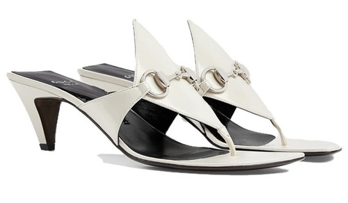 Gucci Horsebit Detail Thong Strap Sandal size 39.5 - Picture 1 of 9