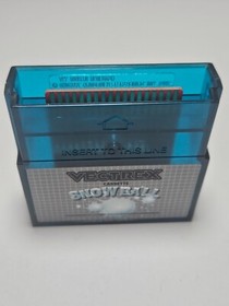 Vectrex Snow Ball Complete Boxed Game by Vector Republic in Teal Blue #132