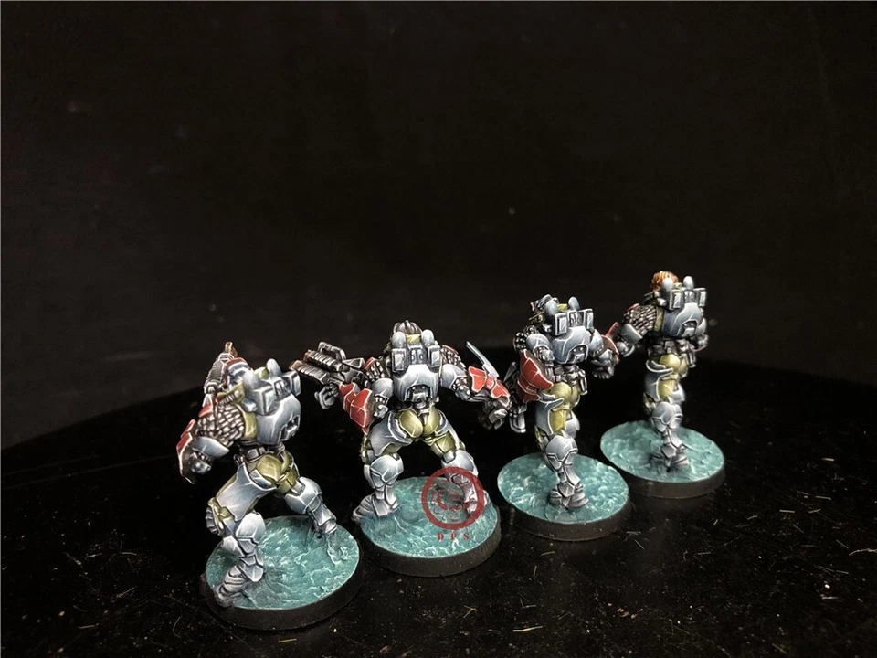 Infinity DPS pintado Combinado Ejército Yaogat Strike Infantería INF669 Foto 4 de 4