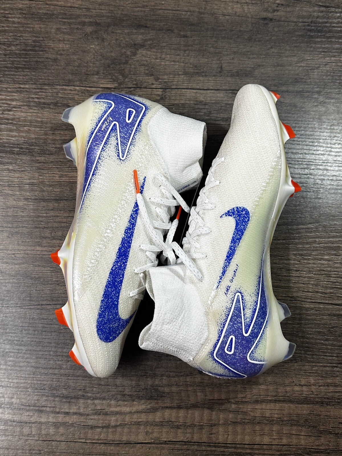 Nike Zoom Mercurial Superfly 10 Elite FG Blueprint Soccer Cleats Men's Size 6 HJ9293-100