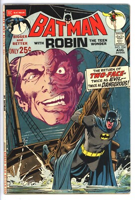 * BATMAN #234 (1971) 1st ''Silver-Age'' Two-Face! Neal Adams Cvr & Art Fine+ 6.5 *