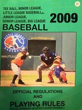 Baseball 2009 Official Regulations and Playing Rules for All Divisions of - GOOD