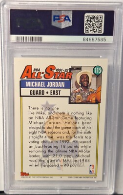 1992 Topps GOLD ALL STAR PSA 9 マイケルジョーダン s-l400.jpg