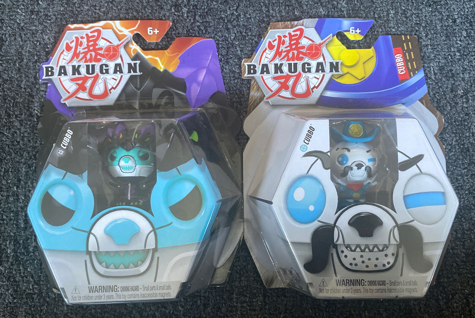 Lot of 2 Cubbo Costume Bakugan Figures 2021 Spin Master