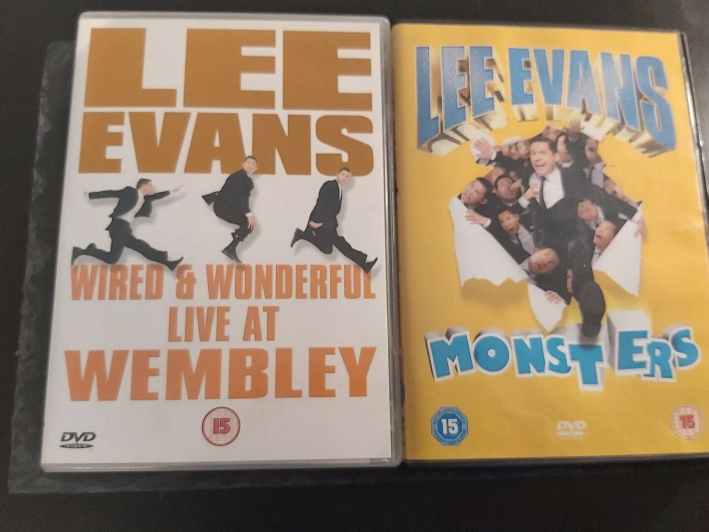 Lee Evans - 2 DVD Bundle Wired And Wonderful - Live At Wembley & Monsters Live