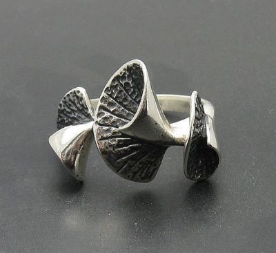 Stylish Sterling Silver Ring Hallmarked Genuine Solid 925 Handmade Empress