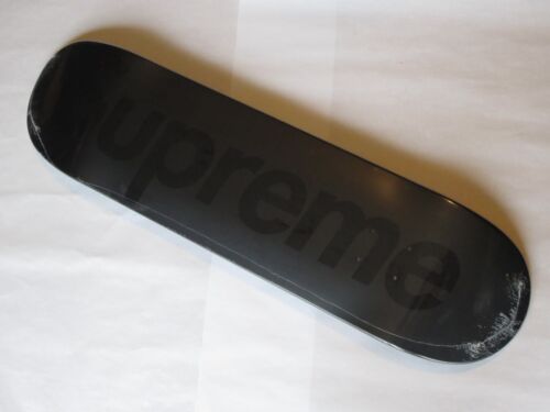 Mazo de patineta Supreme New York Tonal Box con logotipo negro ¡NUEVO! S/S 2023 8" de ancho - Imagen 1 de 2