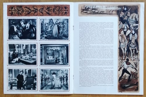 LUCRECE BORGIA dossier de presse ancienne originale '53 rené peron - Photo 2/3