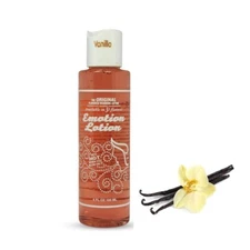 Emotion Lotion Vanilla Flavored Warming Massage Lotion Oil Lube Lubricant 4oz
