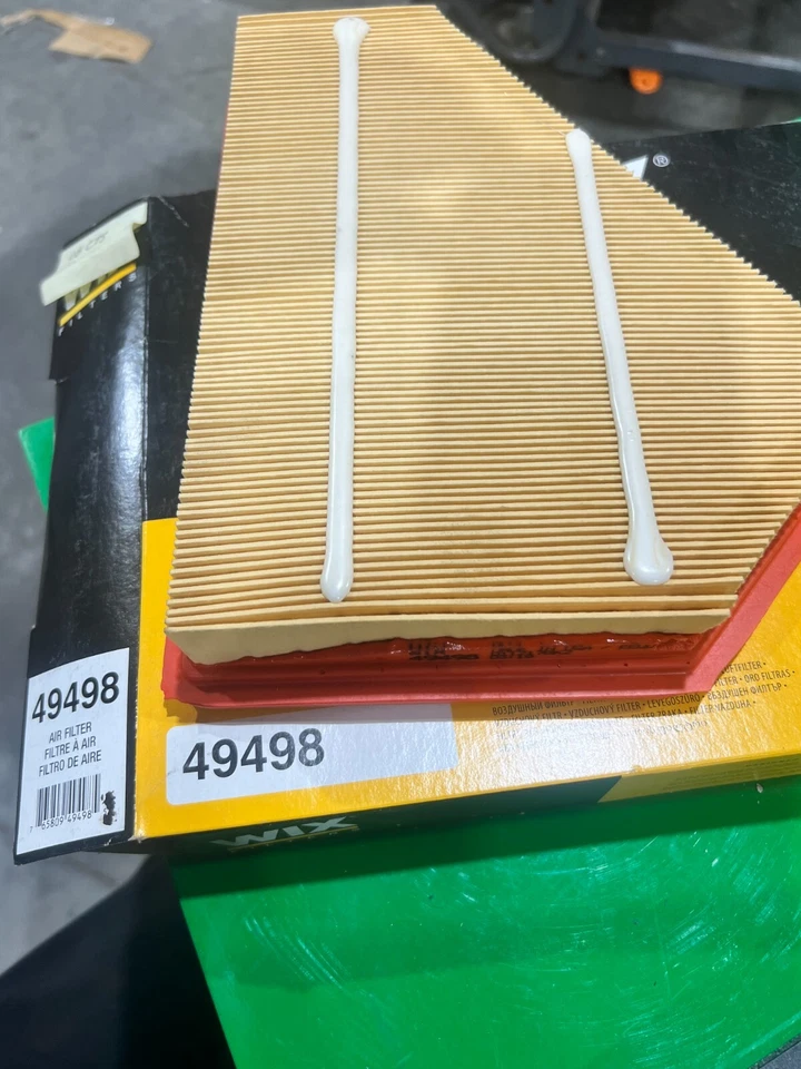 Filtro de aire Wix 49498 PARA 08-14 CADILLAC CTV Foto 2 de 2