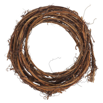 Diy Grapevine Wreath Decorative Wooden Twig Wreaths Hanging Vine