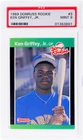 1989 Donruss Rookies Ken Griffey #3 PSA 9