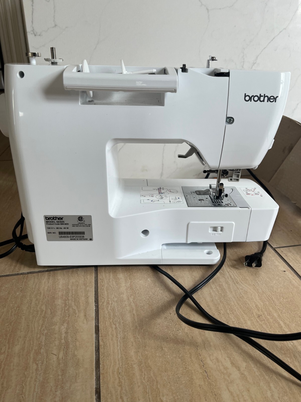 Brother se625 sewing and embroidery machine Gently Used Fully electronic eBay