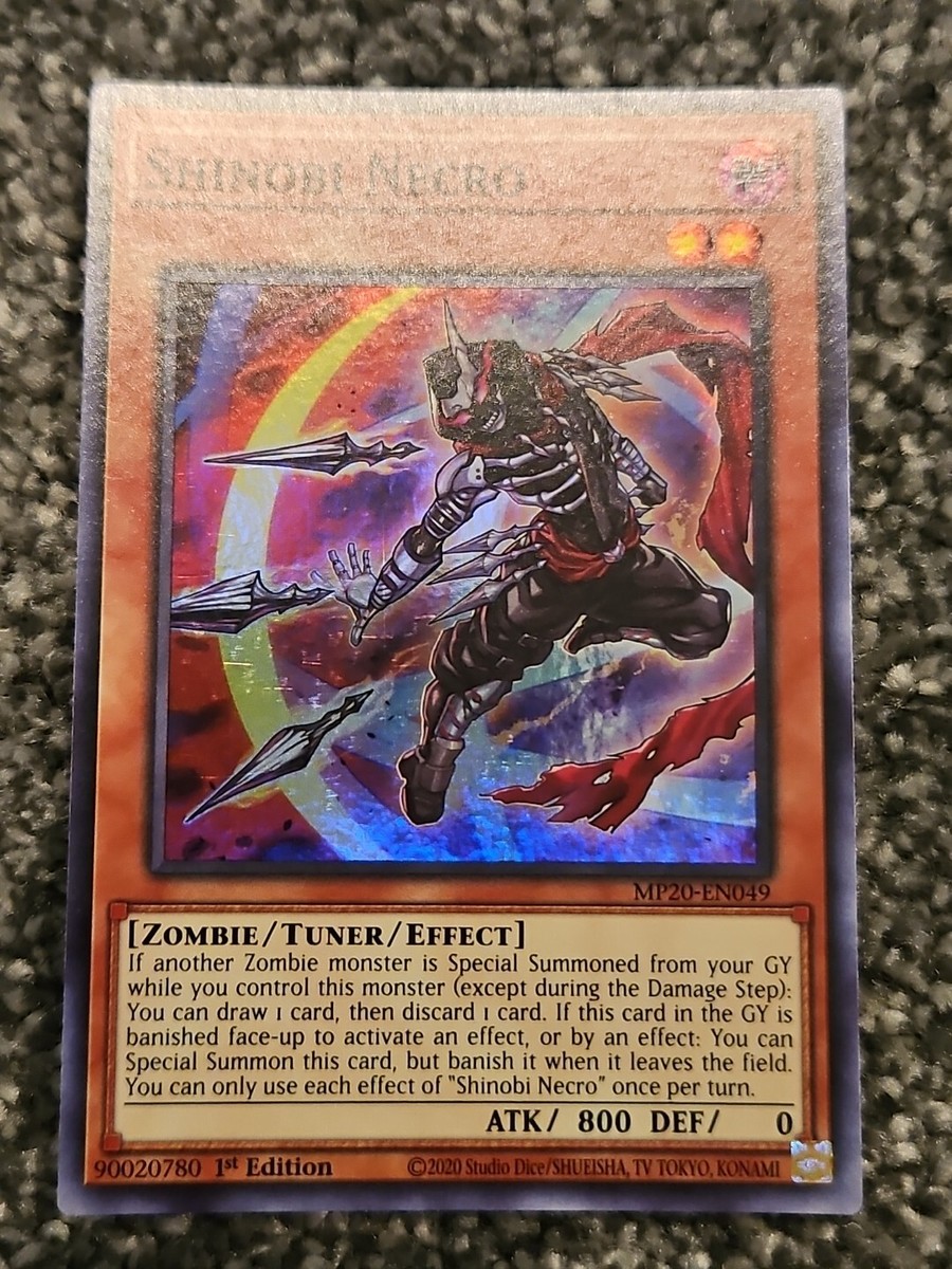 1x (VLP) Shinobi Necro - MP20-EN049 - Super Rare - 1st Edition