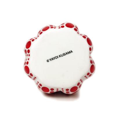 yayoi kusama PUMPKIN sculpture POLKA DOTS paperweight NEW Yellow