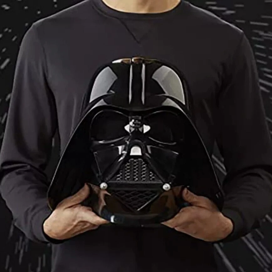 Movie Star Wars Darth Vader Anakin Skywalker Cosplay Helmet Full Face Masks Prop - Image 2 of 4