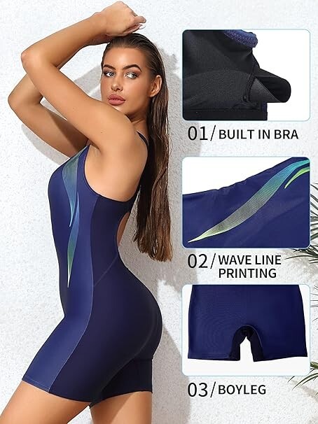 Costume da Bagno Mestruale Intero | Donna e Ragazza | Flusso Abbondante | Lola Costume da Bagno Mestruale Intero | Donna e Ragazza | Flusso Abbondante | Lola