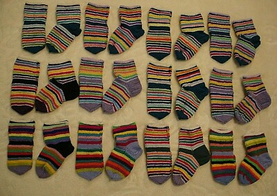 Adventskalender zum Selbstbefüllen ~ 12 Paar Socken ~ 24 Socken