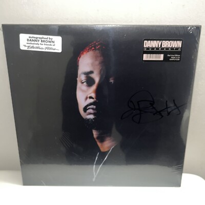 Danny Brown - Quaranta Vinyl SIGNED / AUTOGRAPHED Red LP Brand New  